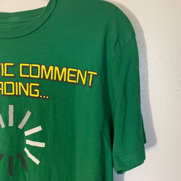 L Urban Pipeline Green Men's Short Sleeve T-shirt - Picture 3 of 5